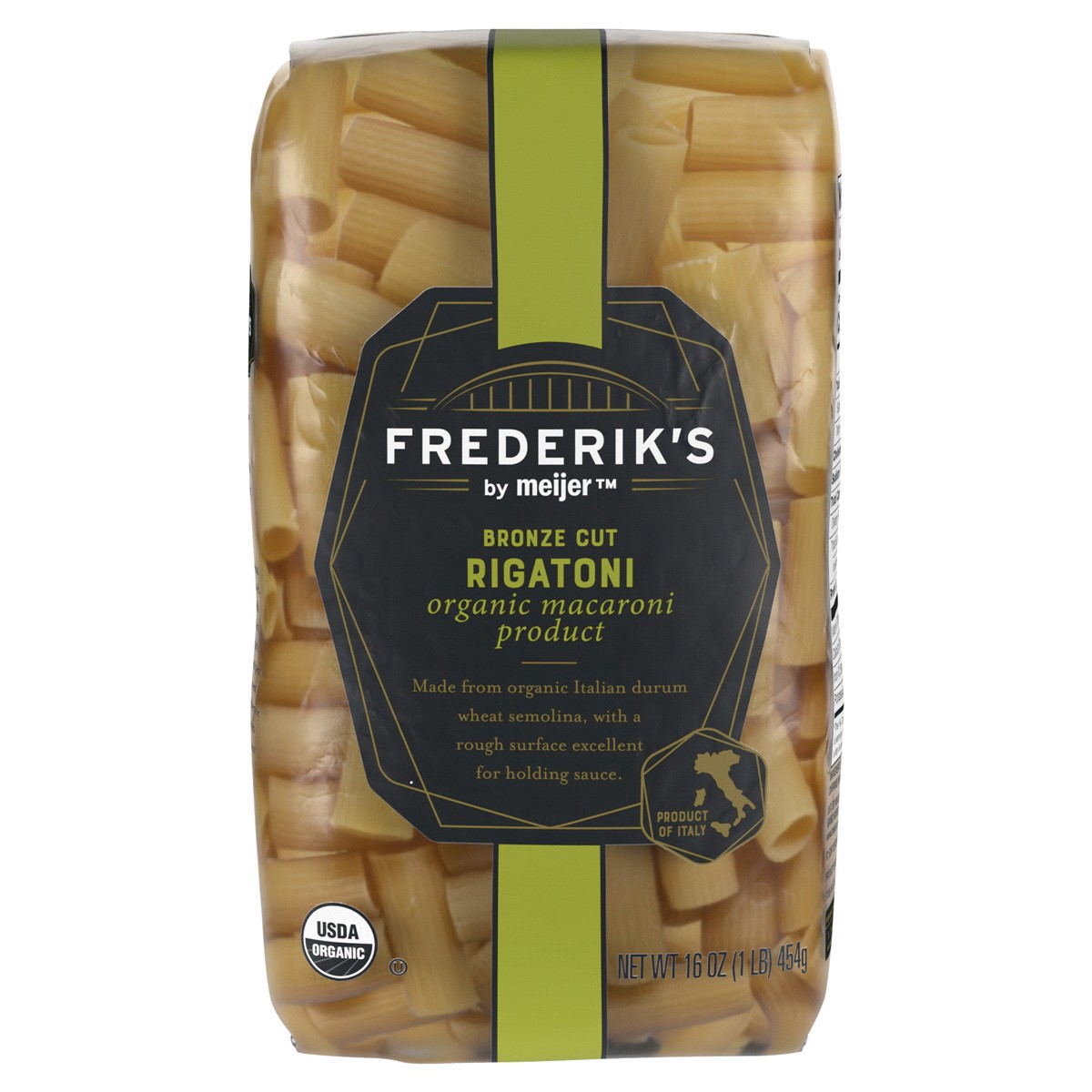 slide 1 of 29, FREDERIKS BY MEIJER Frederik's by Meijer Rigatoni Pasta, 16 oz