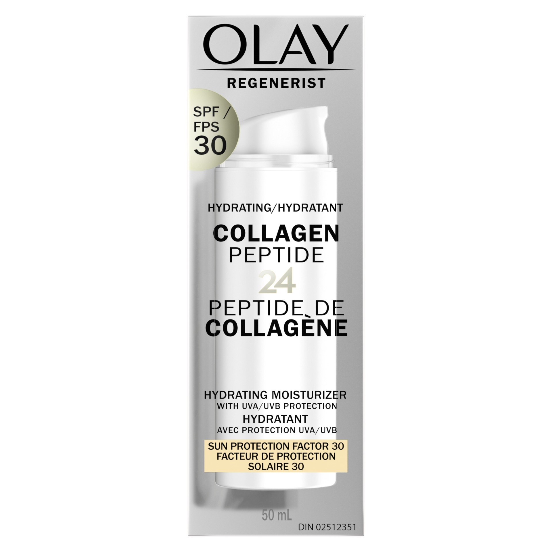 slide 1 of 1, Olay Regenerist Collagen Peptide 24 Face Moisturizer - SPF 30 - 1.7oz, 30 ct; 1.7 oz