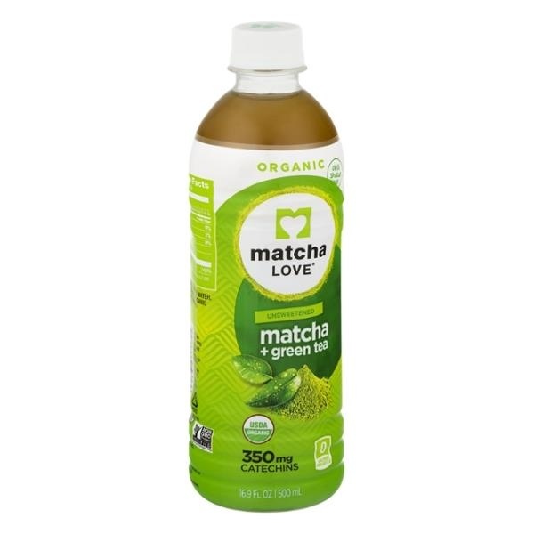 slide 1 of 1, Matcha Love Matcha + Green Tea, Unsweetened, Organic - 16.9 oz, 16.9 oz