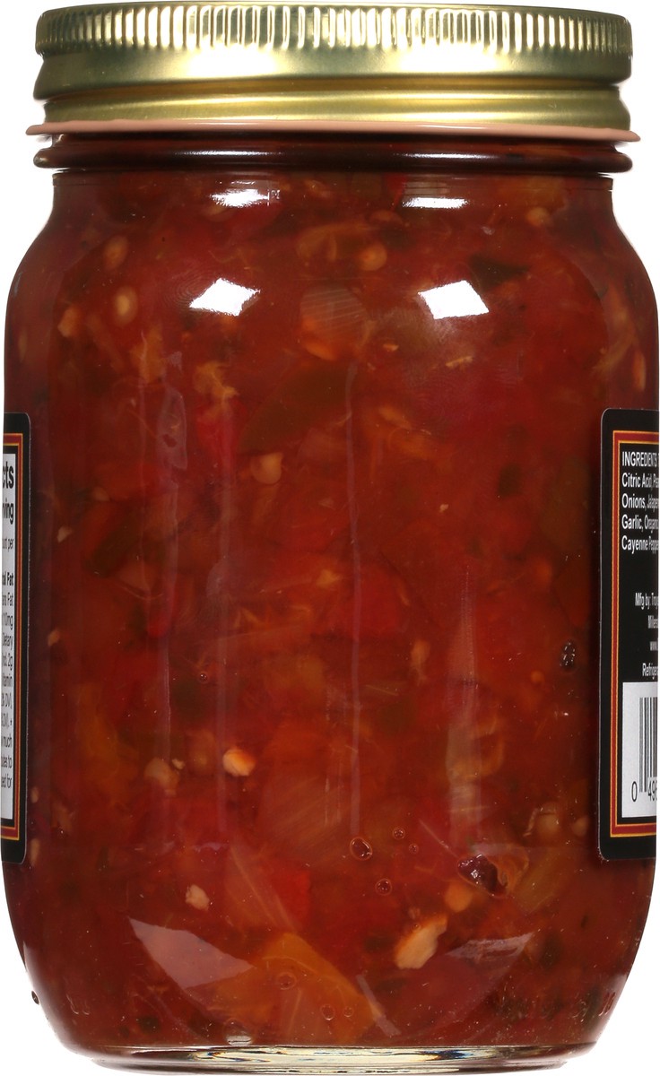 slide 5 of 9, Amish Wedding Old Fashioned Hot Peach Salsa 14.5 oz, 14.5 oz