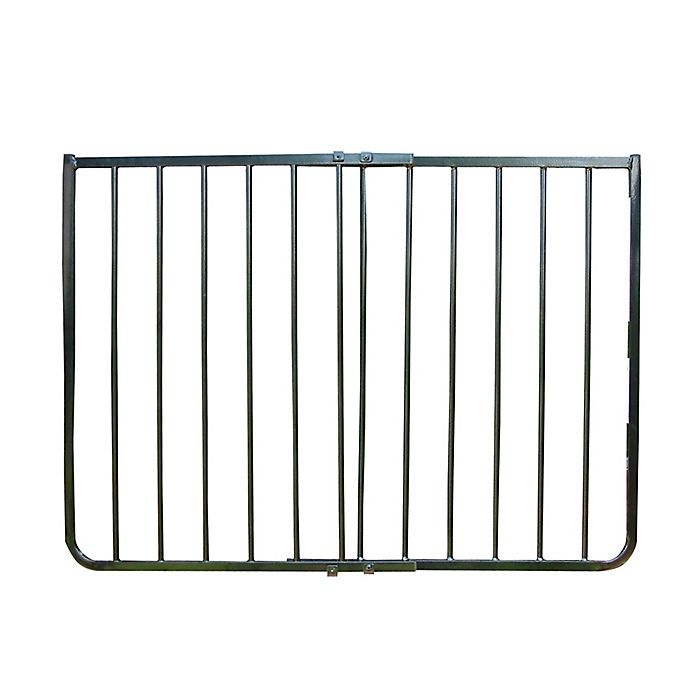 slide 1 of 2, Cardinal Gates Stairway Special Aluminum Safety Gate - Black, 1 ct