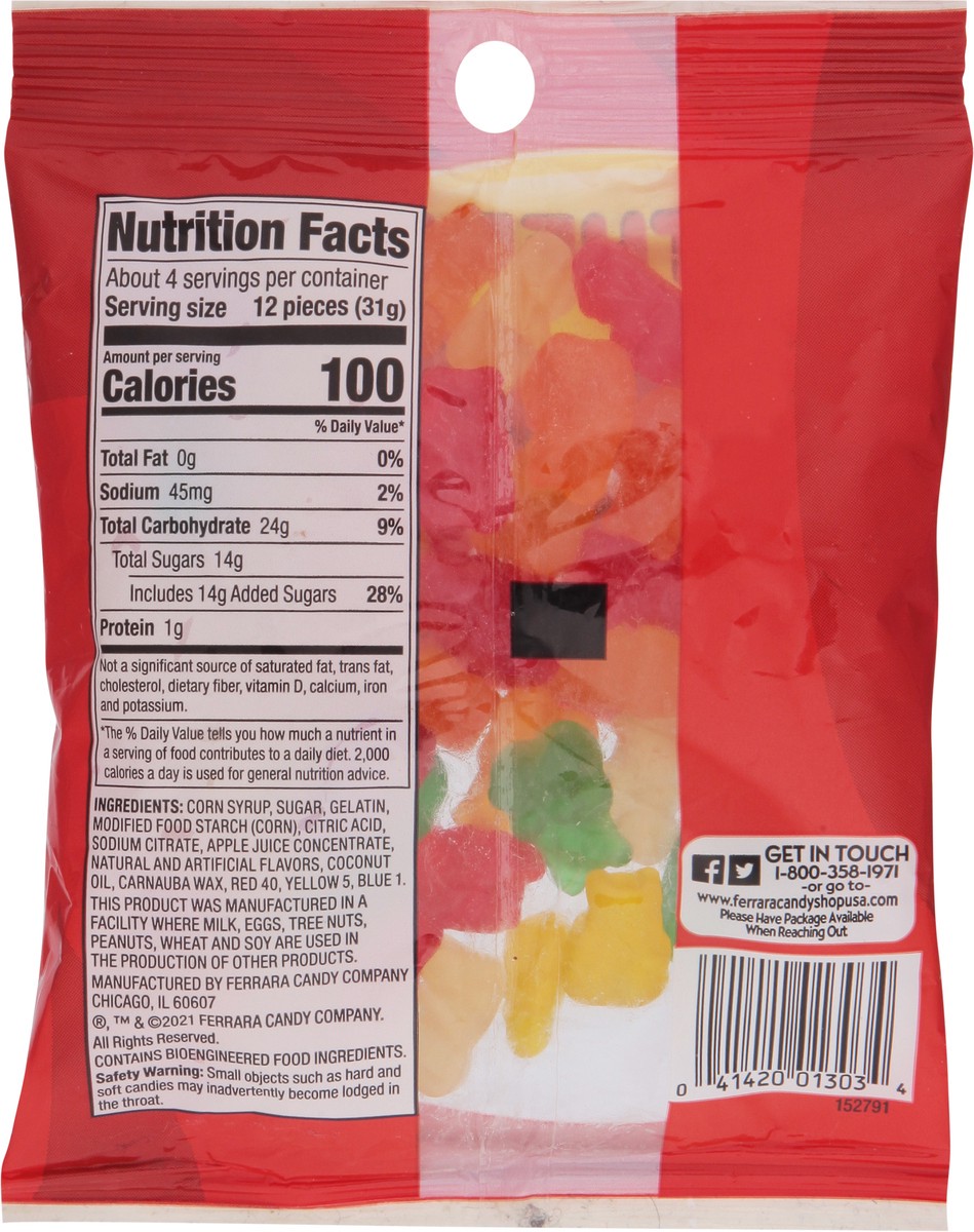 slide 6 of 12, Sathers Gummi Bears Candy 4.25 oz, 4.25 oz