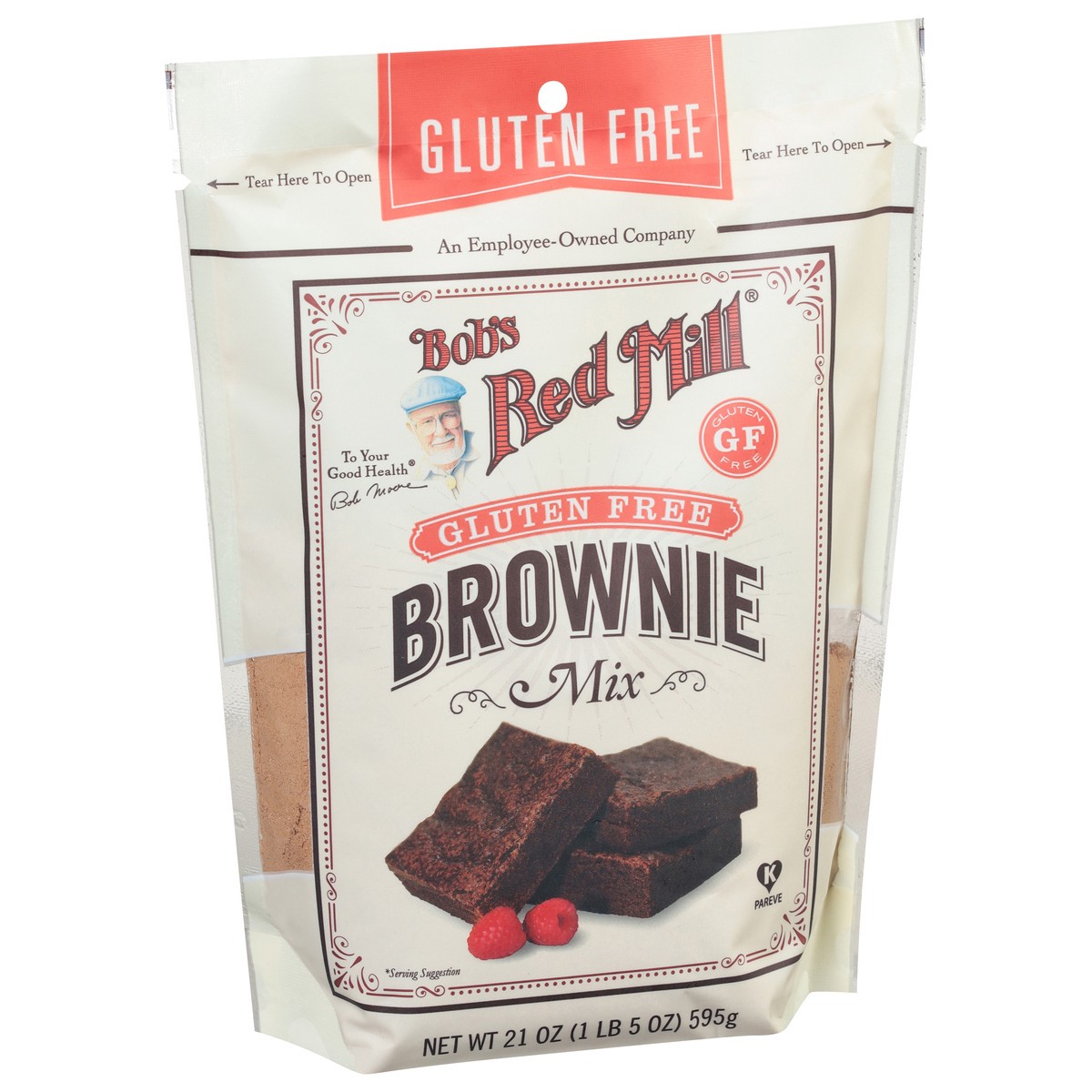 slide 4 of 9, Bob's Red Mill Gluten Free Brownie Mix 21 oz, 1 ct