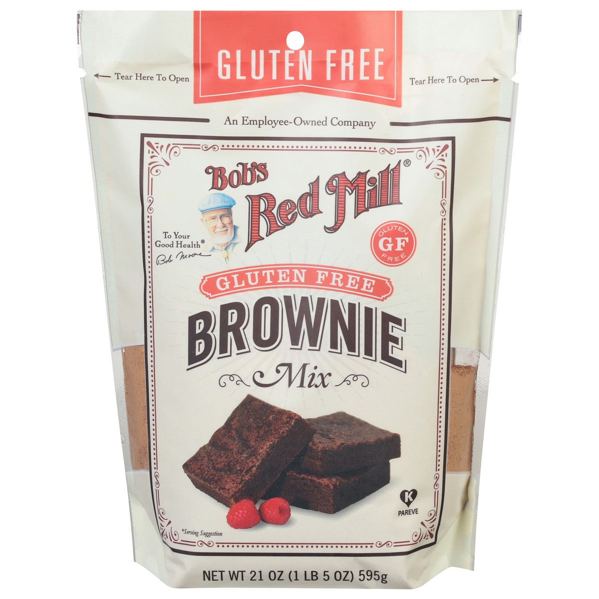 slide 1 of 9, Bob's Red Mill Gluten Free Brownie Mix 21 oz, 1 ct