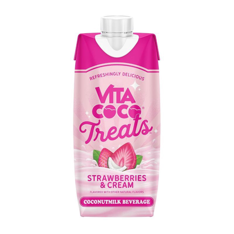 slide 1 of 6, Vita Coco Strawberry Coconut Milk Drink - 16.9 fl oz Box, 16.9 fl oz