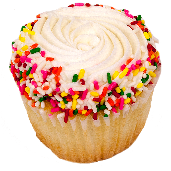 slide 1 of 1, L&B Birthday Gourmet Cupcake, 5 oz