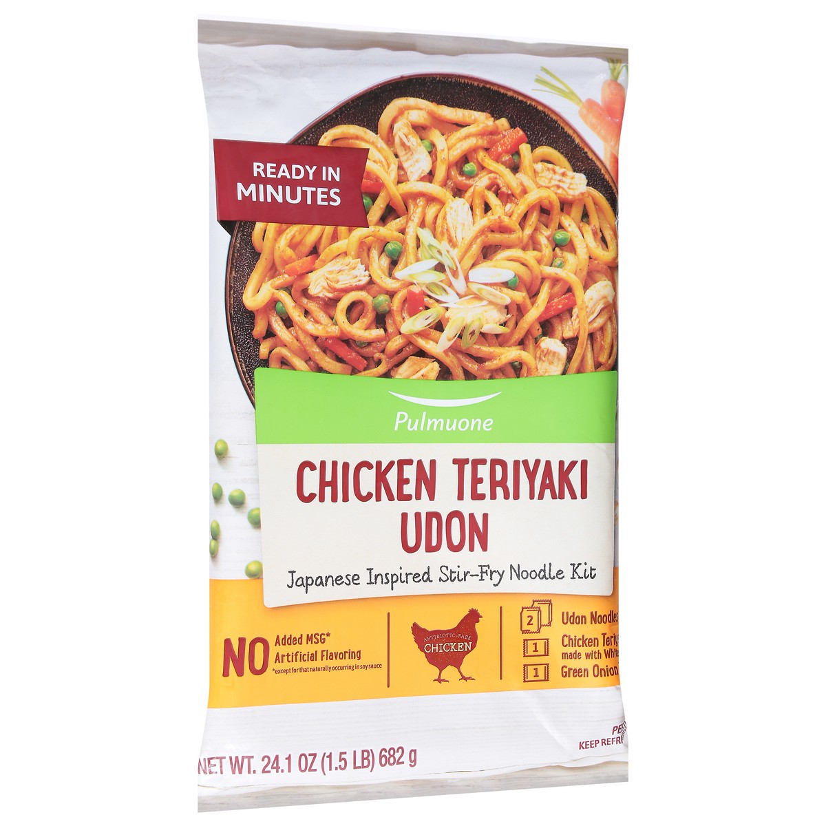slide 13 of 13, Pulmuone Teriyaki Udon with Chicken 24.1 oz, 24.1 oz