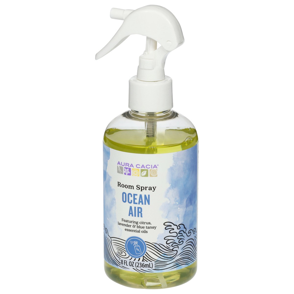slide 4 of 4, Aura Cacia Ocean Air Room Spray 8 fl oz, 8 fl oz