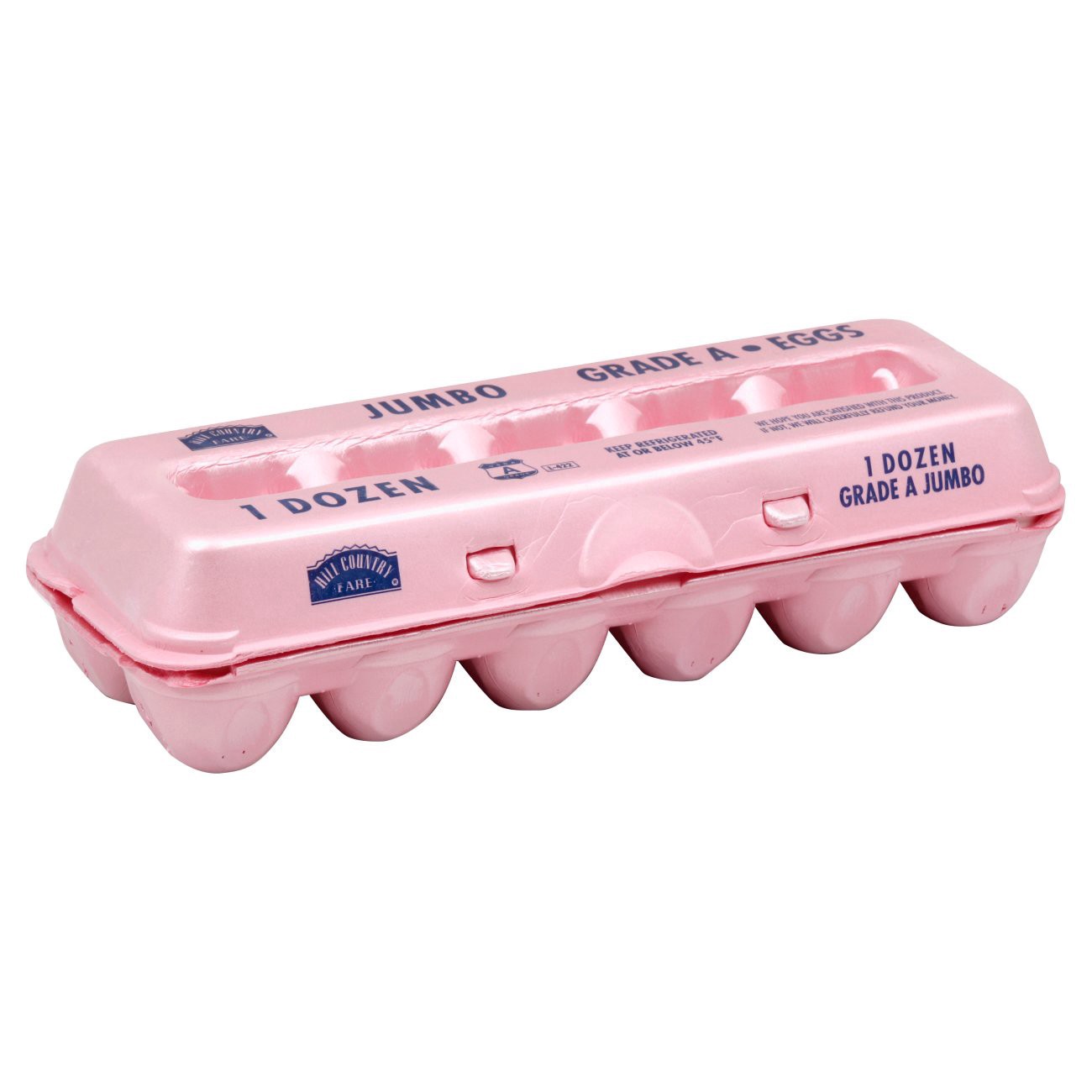 slide 1 of 1, Hill Country Fare Grade A Jumbo Eggs, 12 ct