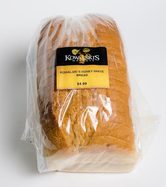 slide 1 of 1, Kowalski's Honey White Bread, 24 oz