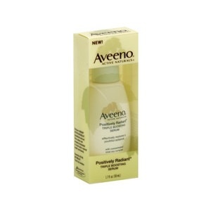 slide 1 of 1, Aveeno Positively Radiant Triple Boosting Serum, 1.7 oz