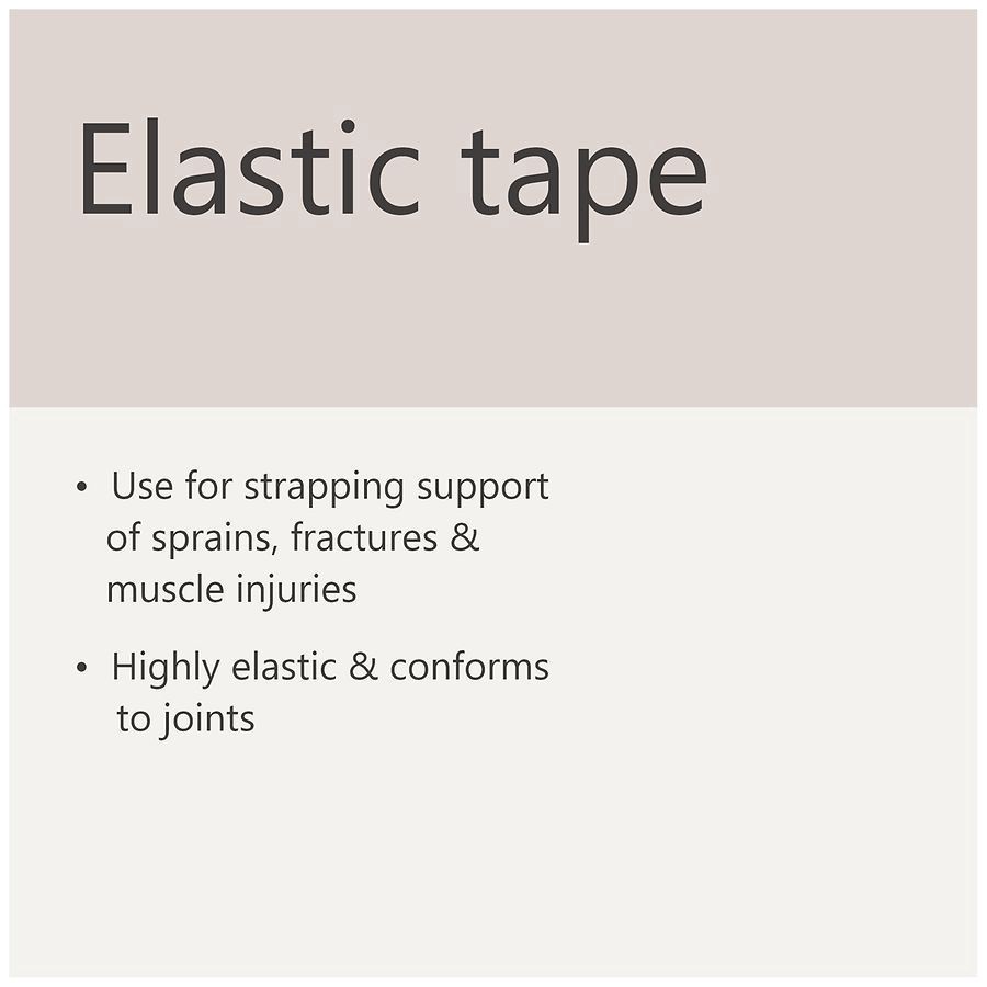 slide 2 of 5, Walgreens Elastic Tape  2.5 Yards, 2"x