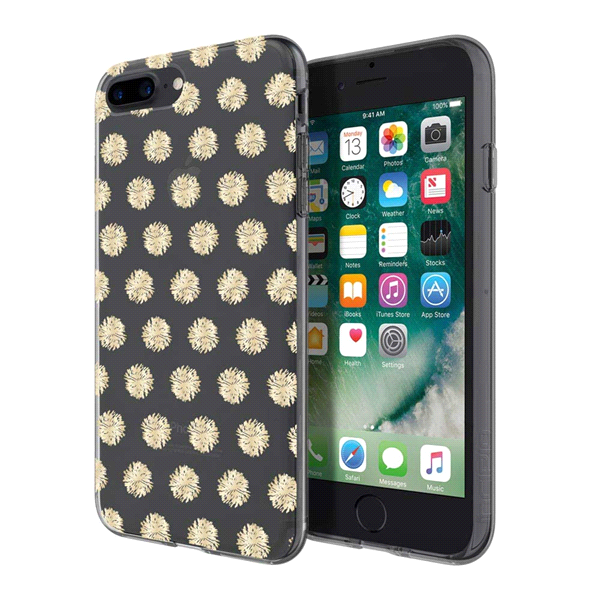 slide 1 of 1, Incipio Design Series - Classic Case for iPhone 8 Plus, iPhone 7 Plus, iPhone 6/6s Plus - Pom Poms, 1 ct