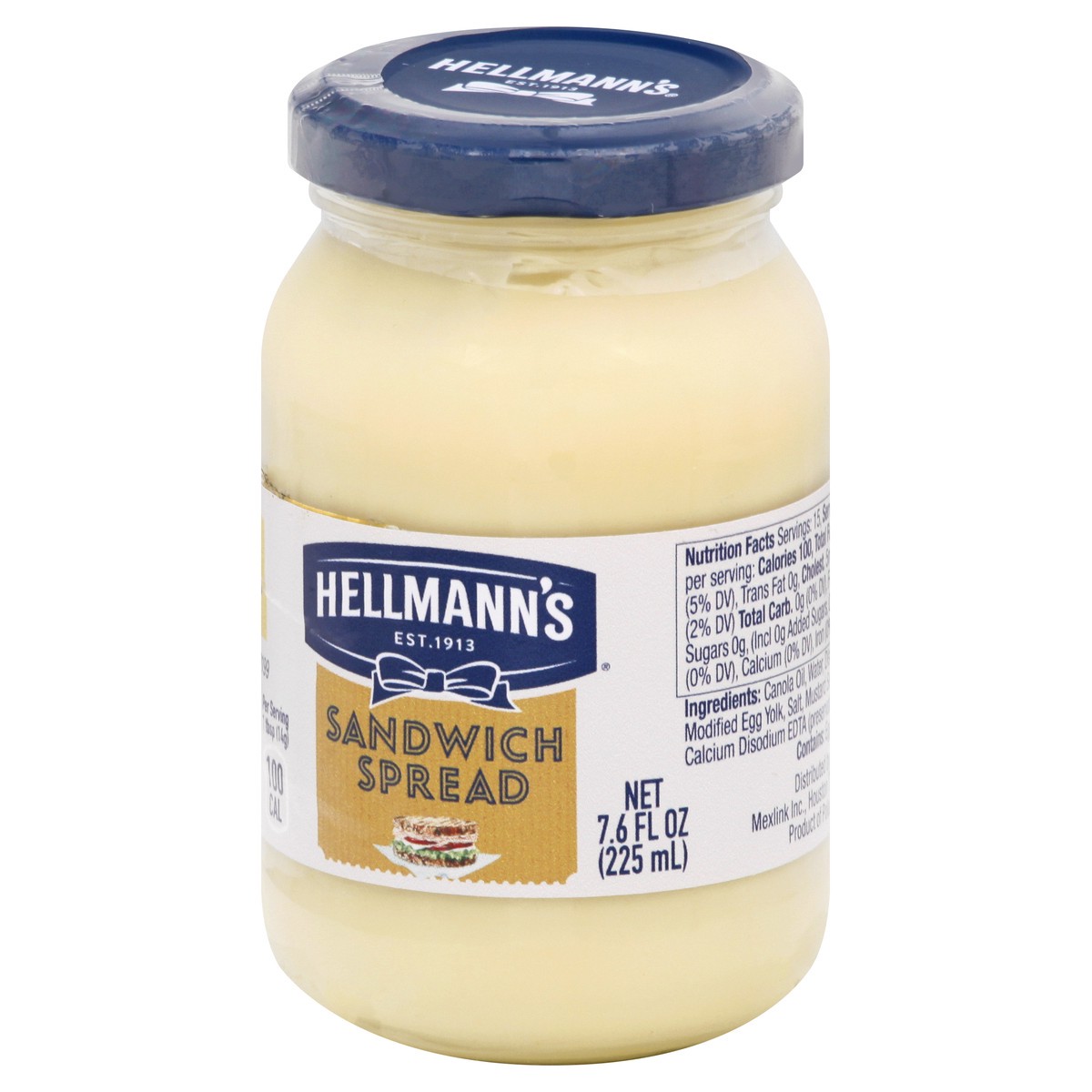 slide 9 of 13, Hellmann's Sandwich Spread 7.6 oz, 7.6 oz