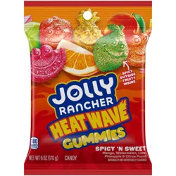 Jolly Rancher Heat Wave Gummies Spicy 'N Sweet Candy
