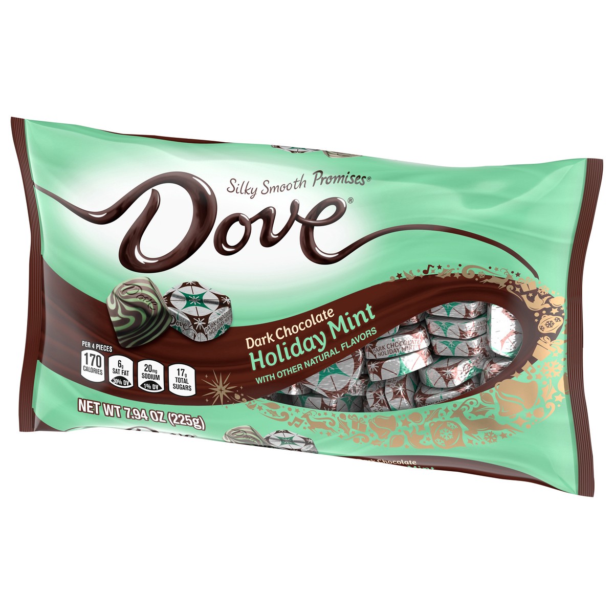 slide 4 of 13, Dove, Mint Swirls, 7.94 Oz, 7.94 oz