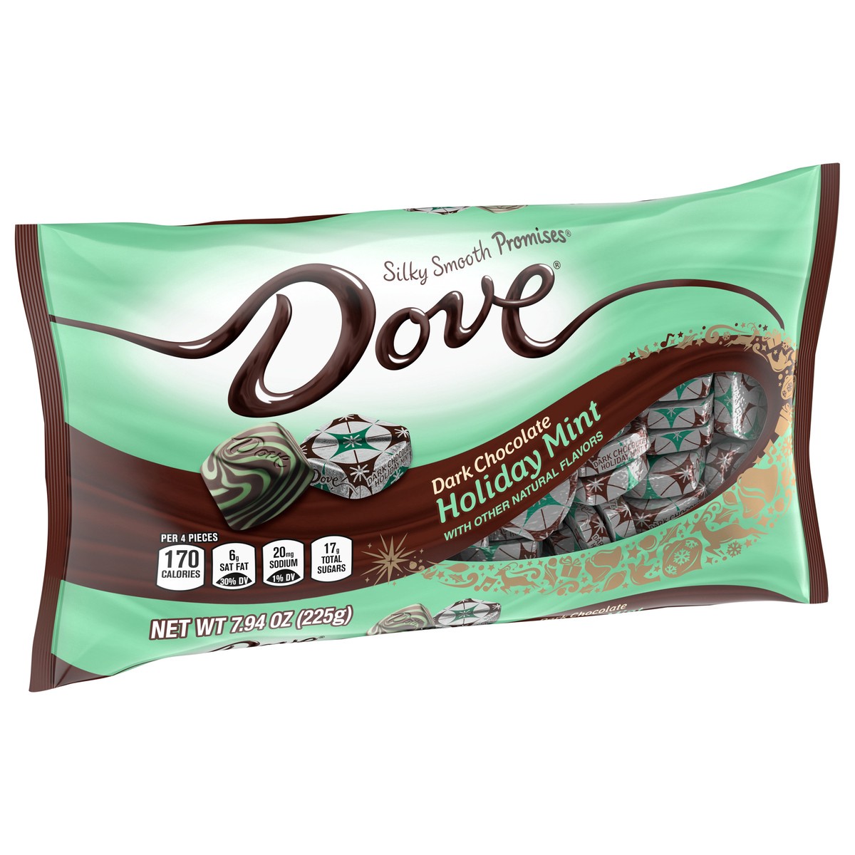 slide 8 of 13, Dove, Mint Swirls, 7.94 Oz, 7.94 oz