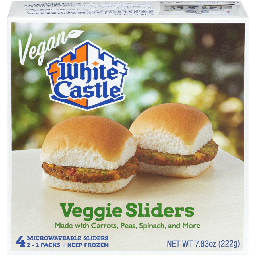 slide 1 of 6, White Castle Veggie Sliders, 7.83 oz