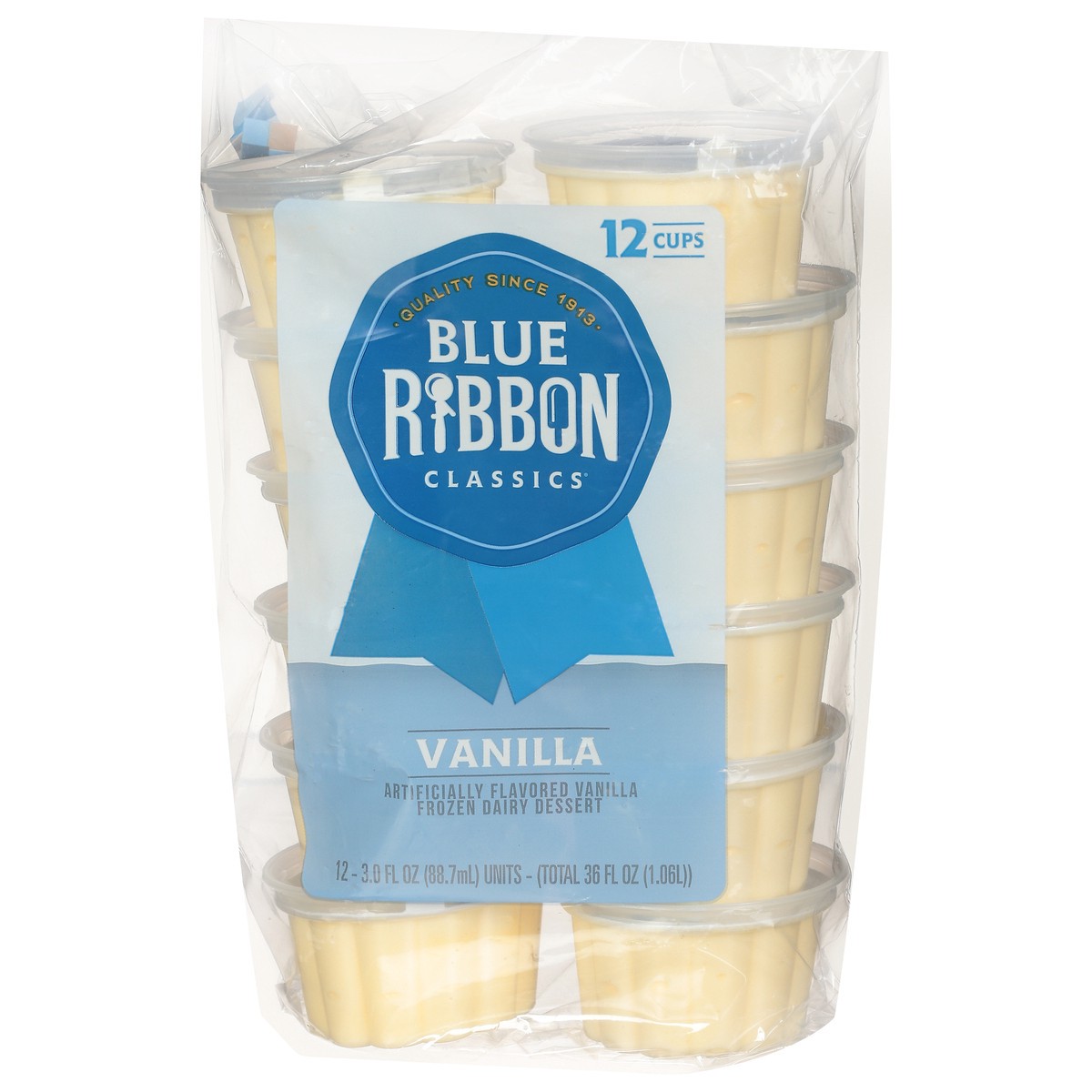 slide 7 of 9, Blue Ribbon Classics Vanilla Frozen Dessert Cups, 12 ct