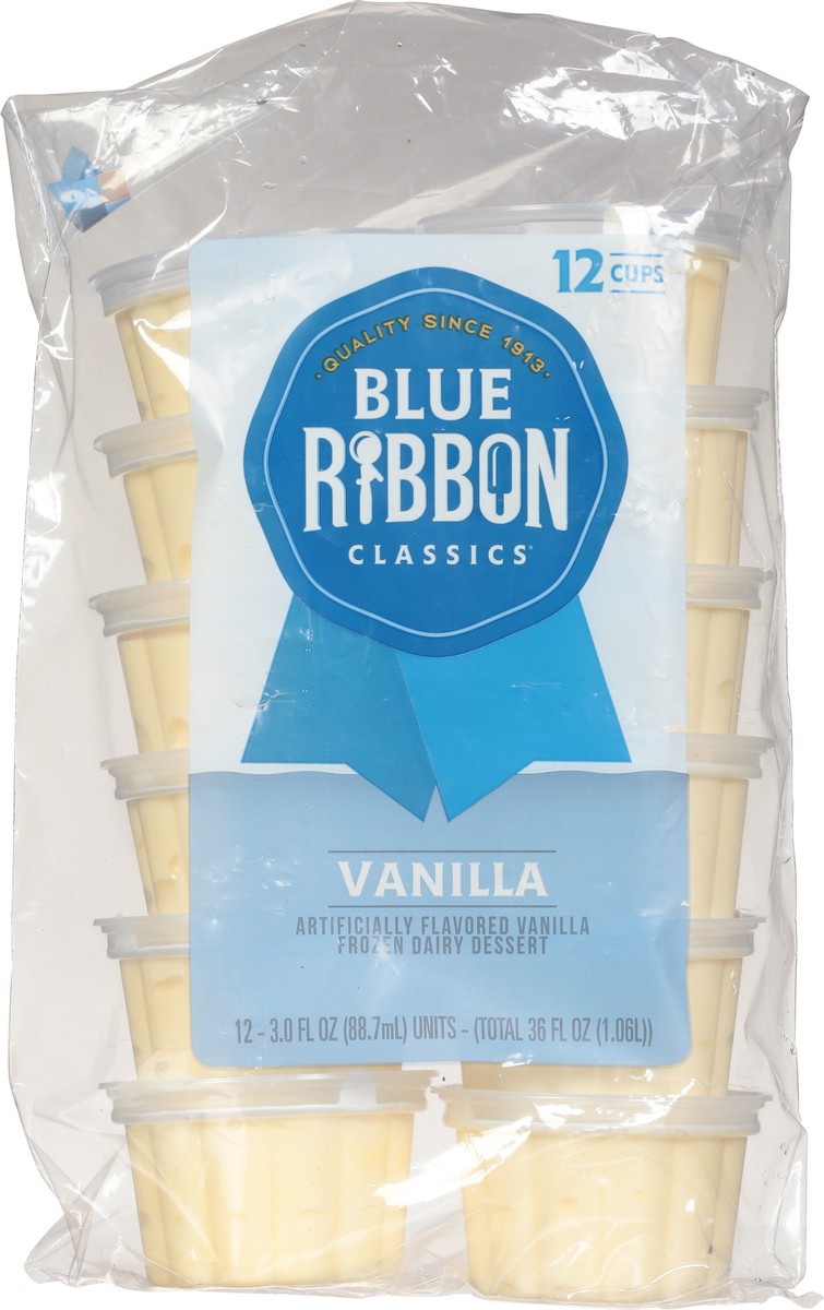 slide 5 of 9, Blue Ribbon Classics Vanilla Frozen Dessert Cups, 12 ct