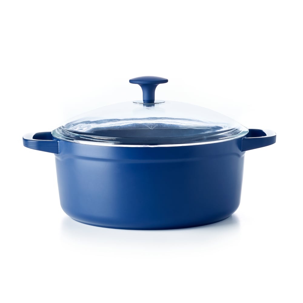 slide 1 of 1, Blue Diamond 4.6 Quart Non-Stick Ceramic Dutch Oven, 1 ct