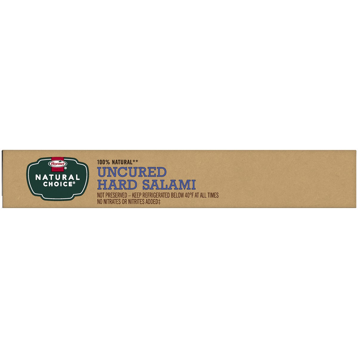 slide 6 of 7, HORMEL NATURAL CHOICE Uncured Hard Salami, 6 oz