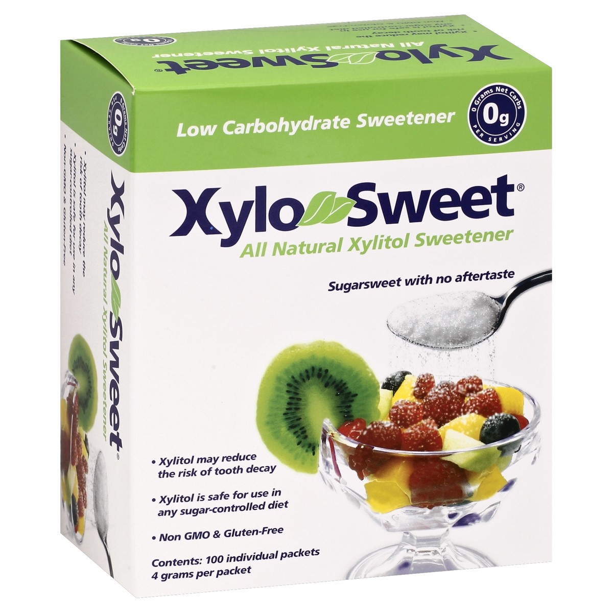 slide 4 of 5, XyloSweet Xylitol Sweetener 100 ea, 100 ct