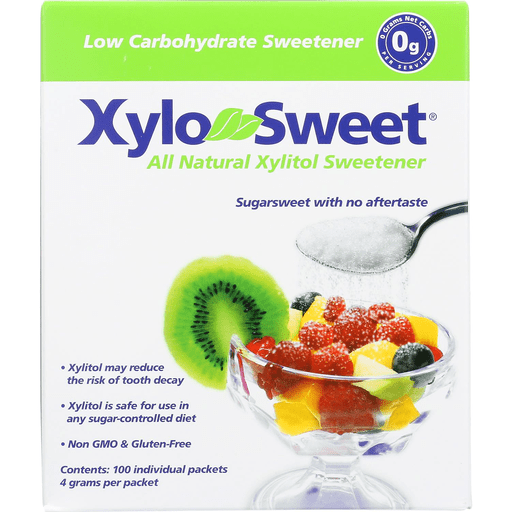 slide 1 of 1, Xlear Xylosweet Xylitol Sweetener Packets, 100 ct