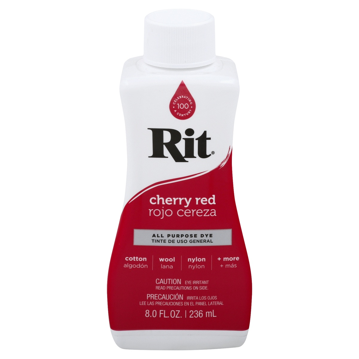 slide 1 of 1, Rit Dye Liquid Cherry Red, Cherry Red, 8 fl oz