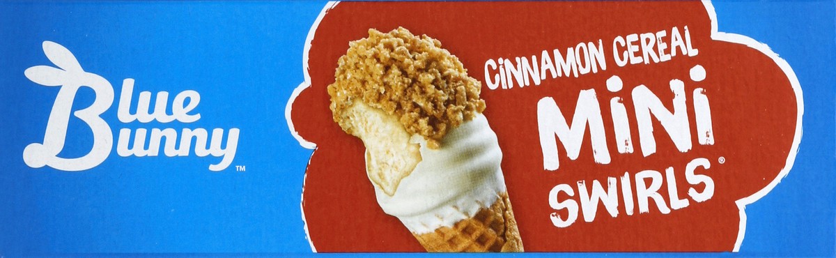 slide 2 of 5, Blue Bunny Cinnamon Cereal Cone 8Pk, 18.4 fl oz