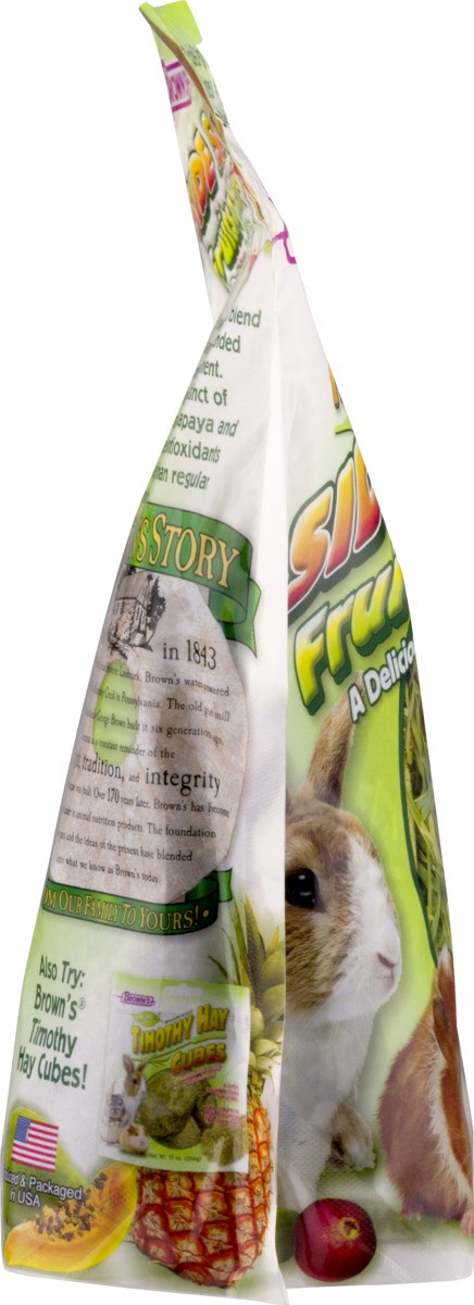 slide 9 of 9, Brown's Timothy Hay Side Salads Fruits n' Berries, 8 oz