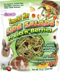 Brown's Timothy Hay Side Salads Fruits n' Berries
