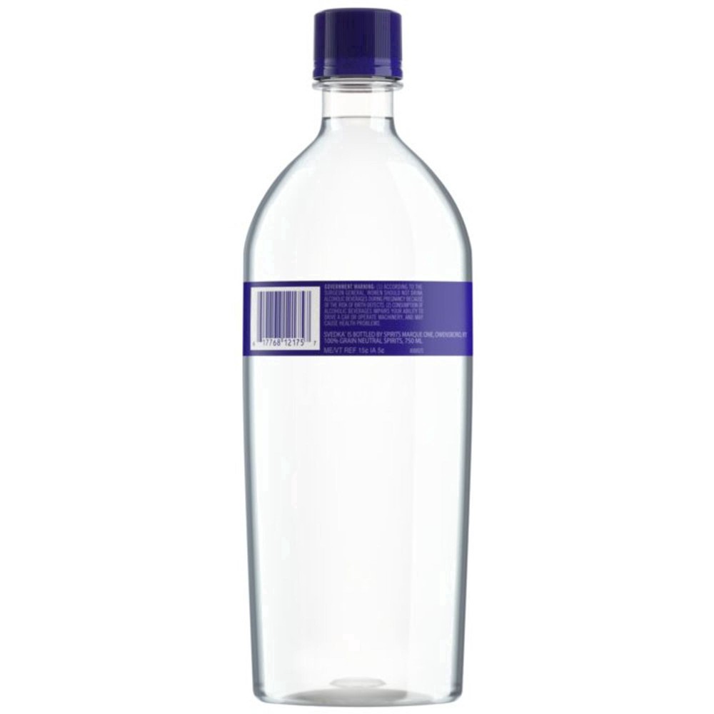 slide 24 of 25, SVEDKA Vodka, 750 mL Plastic Bottle, 80 Proof, 25.36 fl oz