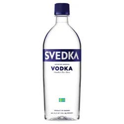 SVEDKA Vodka - 750ml Plastic Bottle