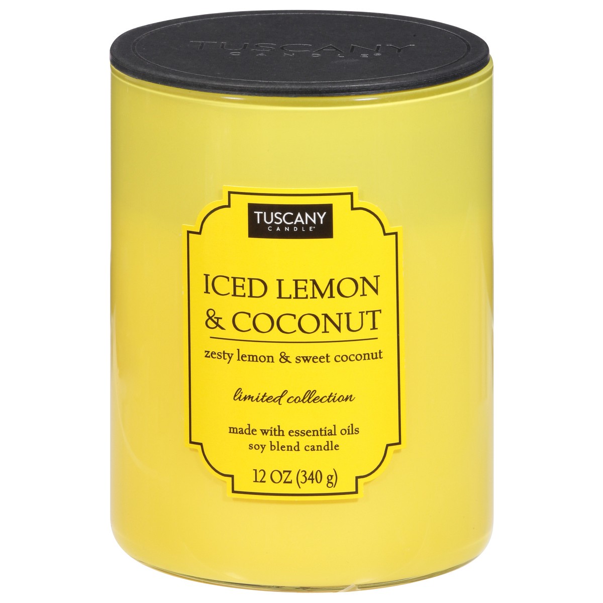 slide 9 of 11, Tuscany Candle Iced Lemon & Coconut Candle 1 ea, 1 ct