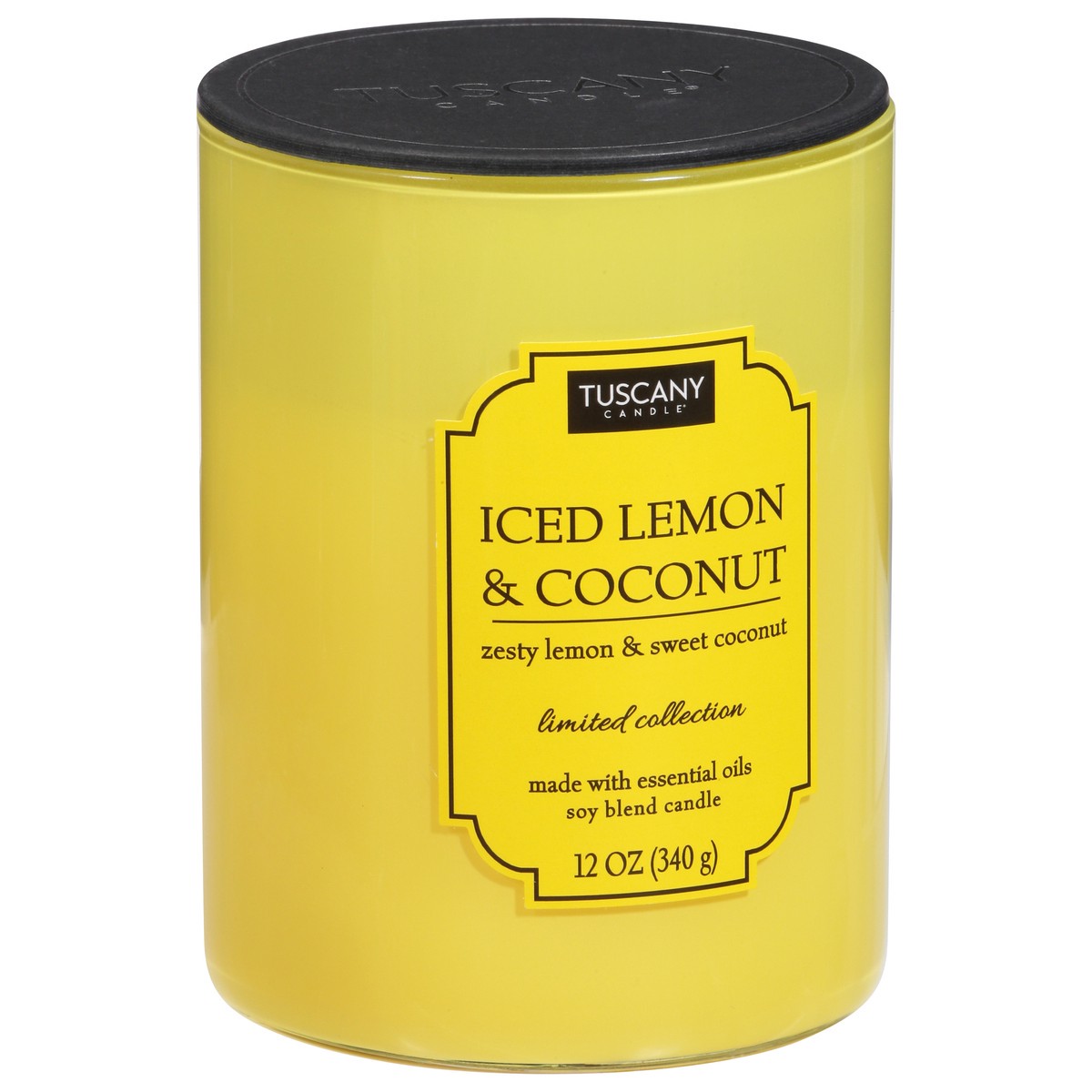 slide 2 of 11, Tuscany Candle Iced Lemon & Coconut Candle 1 ea, 1 ct