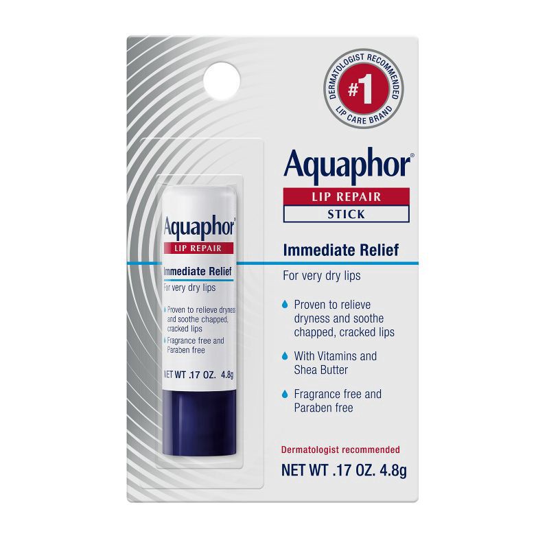 slide 1 of 9, Aquaphor Lip Repair Stick, 0.2 oz