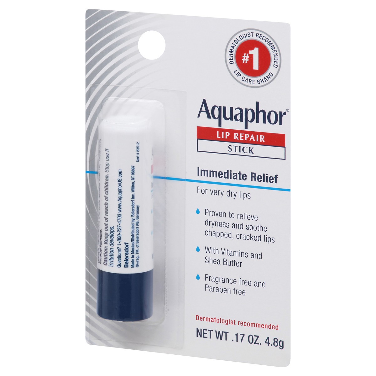 slide 2 of 9, Aquaphor Lip Repair Stick, 0.2 oz