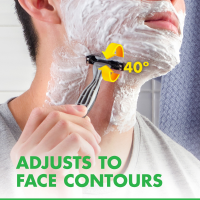 slide 17 of 29, Gillette Mach3 Sensitive Men’s Disposable Razors, 7 Count, 7 ct