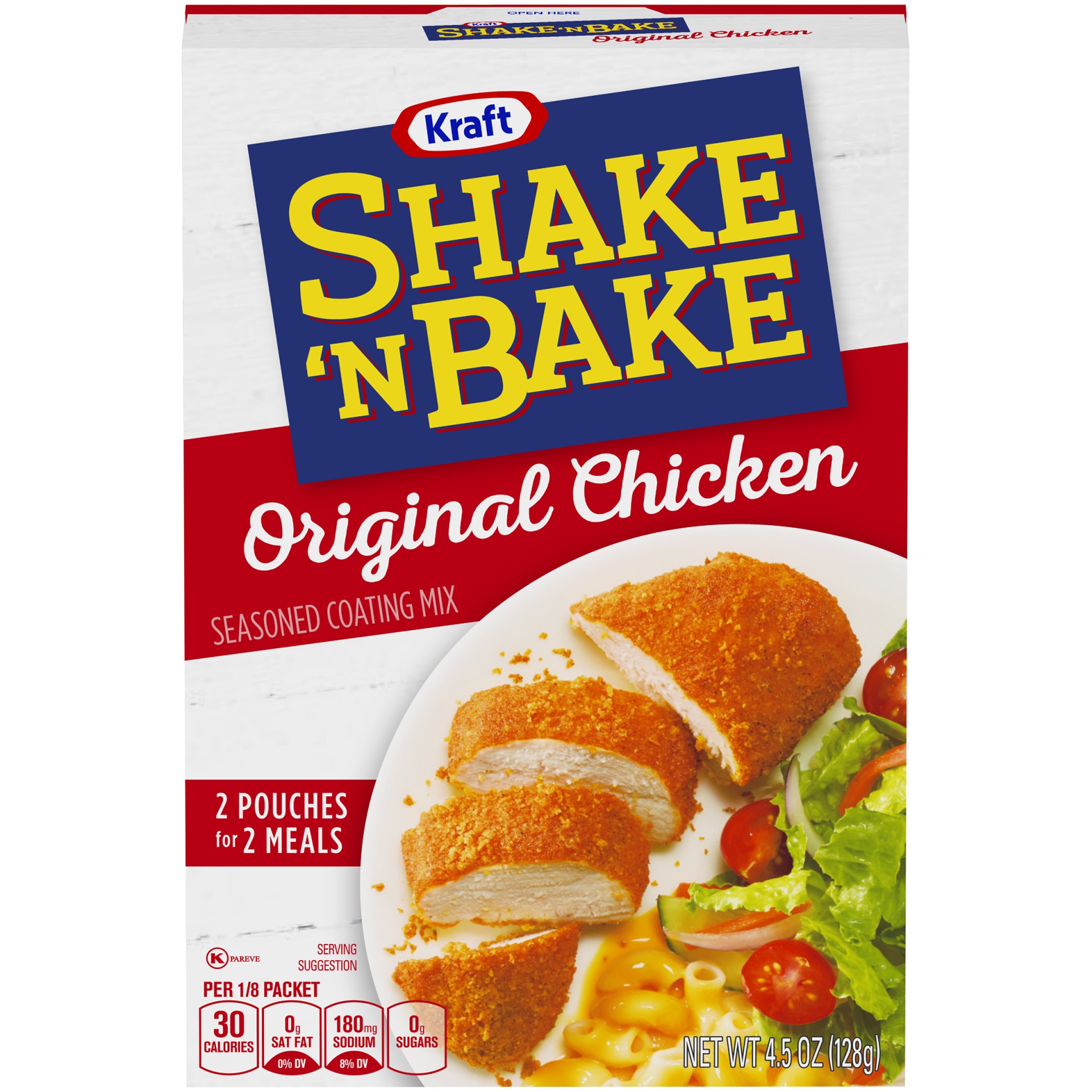 slide 1 of 7, Shake 'n Bake Coating Mix, Seasoned, for Chicken, Original Chicken, 5.5 oz