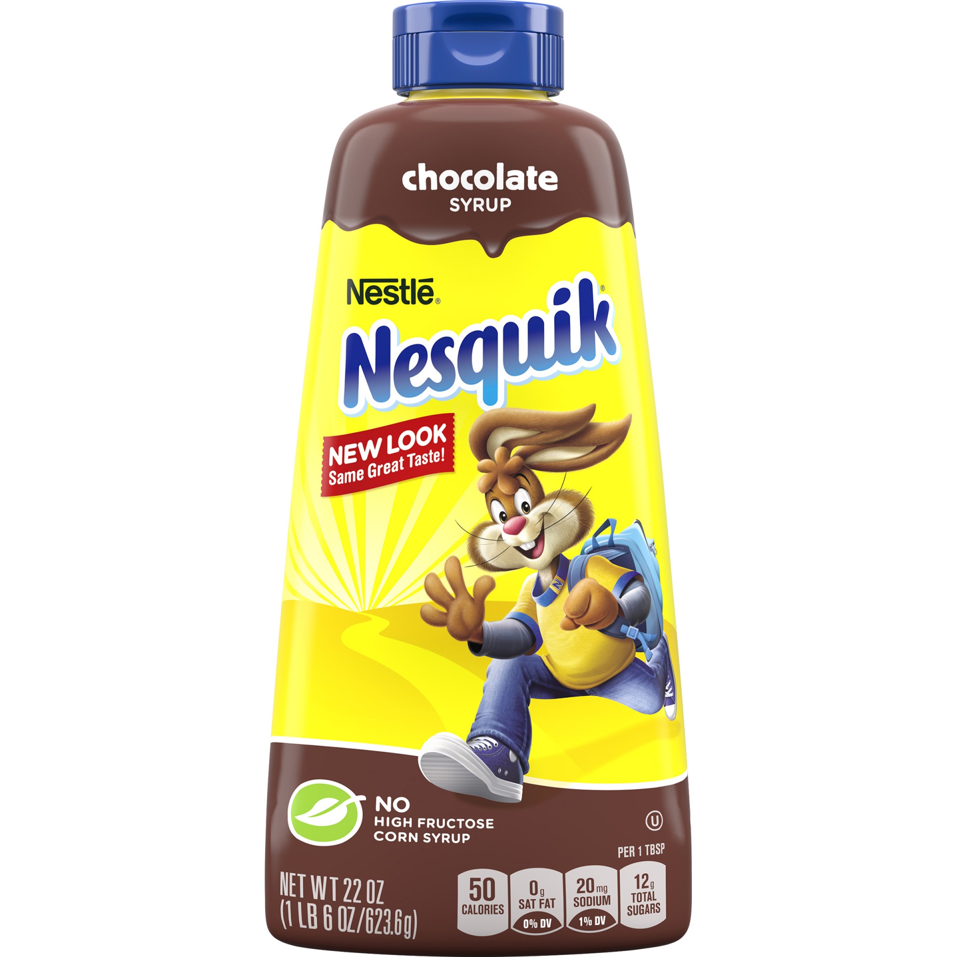 slide 1 of 2, Nesquik Chocolate Flavored Syrup, Chocolate Syrup for Milk or Ice Cream, 22 oz