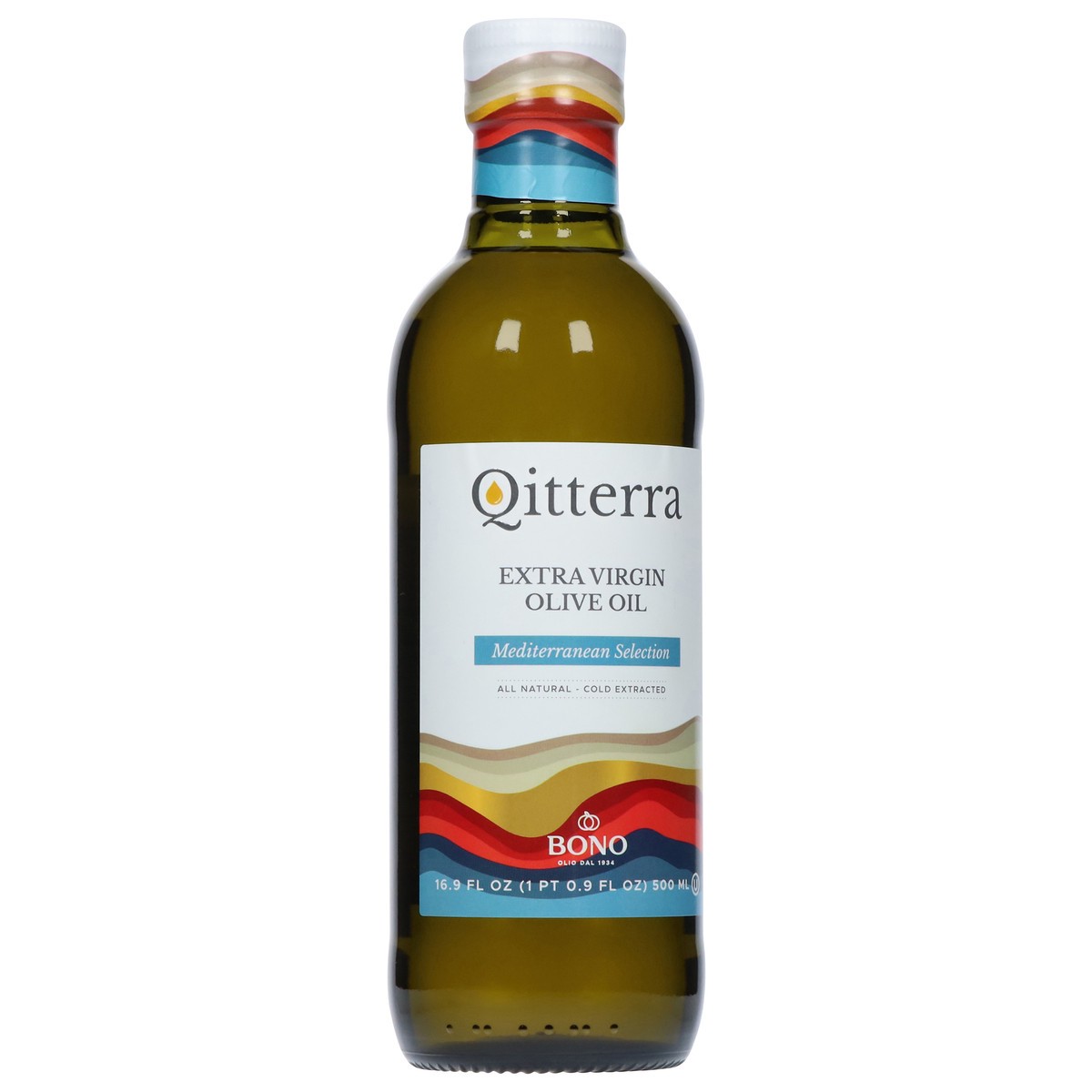 slide 8 of 14, Qitterra Extra Virgin Olive Oil 16.9 fl oz, 16.9 fl oz