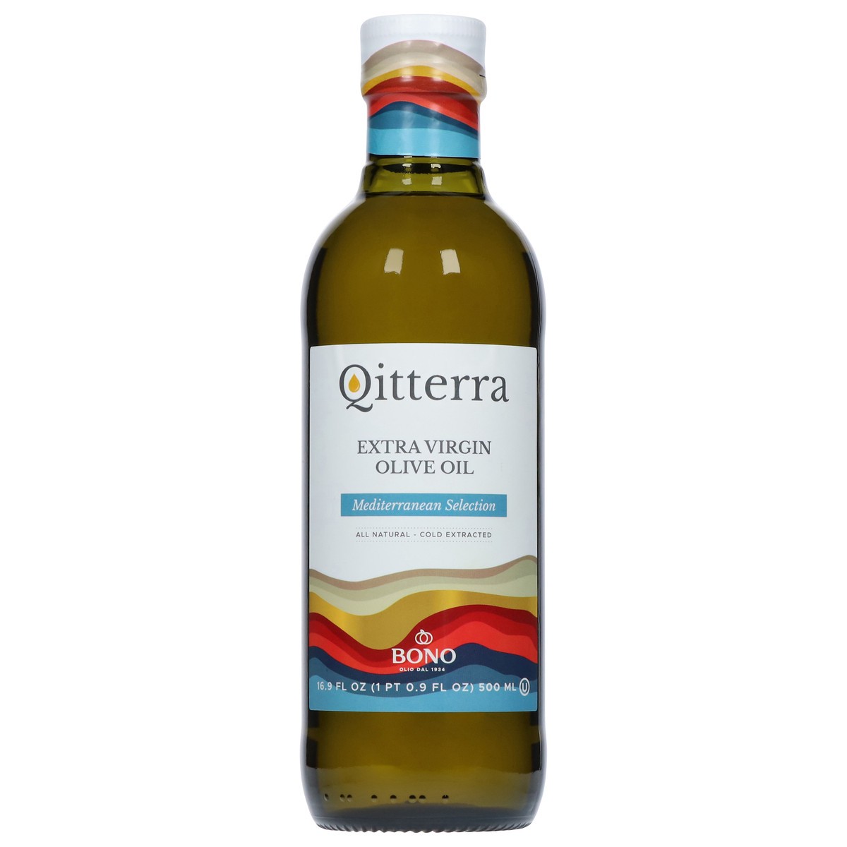 slide 10 of 14, Qitterra Extra Virgin Olive Oil 16.9 fl oz, 16.9 fl oz