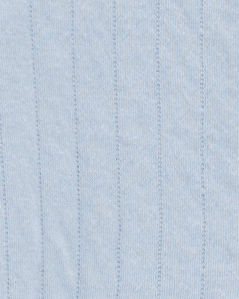 slide 2 of 2, Carter's Baby Zip-Up Doubleknit Jumpsuit Blue 24M, 1 ct