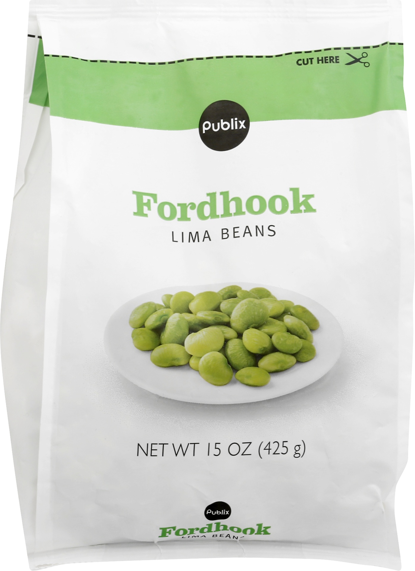 slide 1 of 1, Publix Fordhook Lima Beans, 15 oz