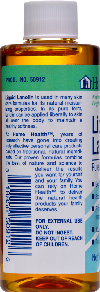 slide 2 of 2, Home Health Lanolin Liquid, 4 oz