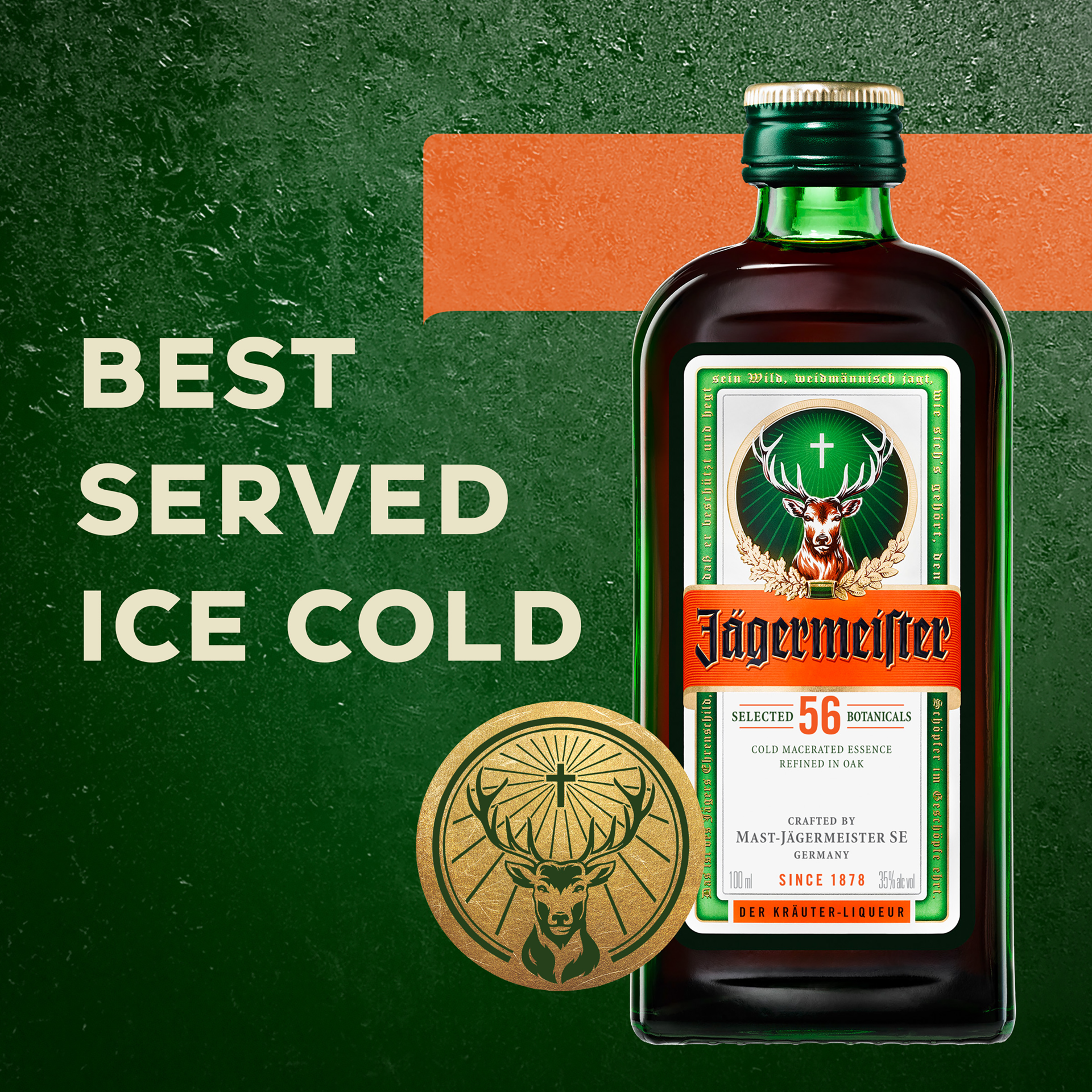 slide 2 of 4, Jägermeister Liqueur 100ml, 100 ml
