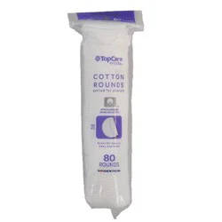 TopCare Everyday Cotton Rounds 80 Each