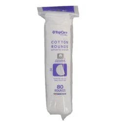 TopCare Everyday Cotton Rounds 80 Each