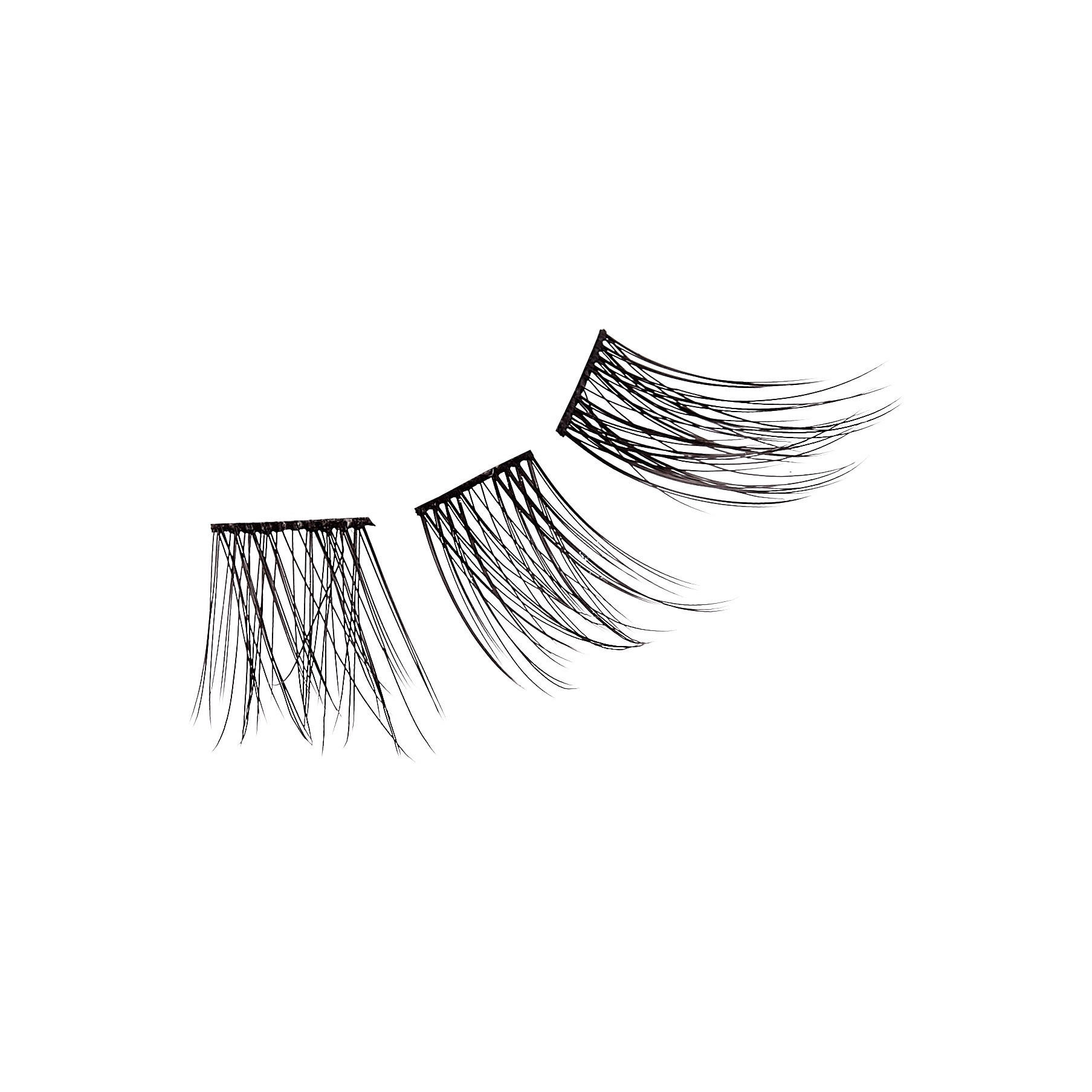 slide 2 of 5, KISS Falscara Lashes, False Eyelashes -Lifting Wisps 01, 1 ct